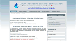 Desktop Screenshot of letturacontatori.com